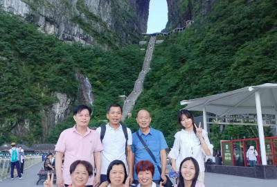 張家界康輝旅游7月份接待分享，好品質(zhì)，看的見，康輝品質(zhì)游！